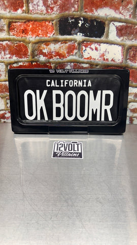 OK BOOMER custom blackout plate kit