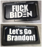 FUCK BIDEN/ "Lets Go Brandon" blackout plates
